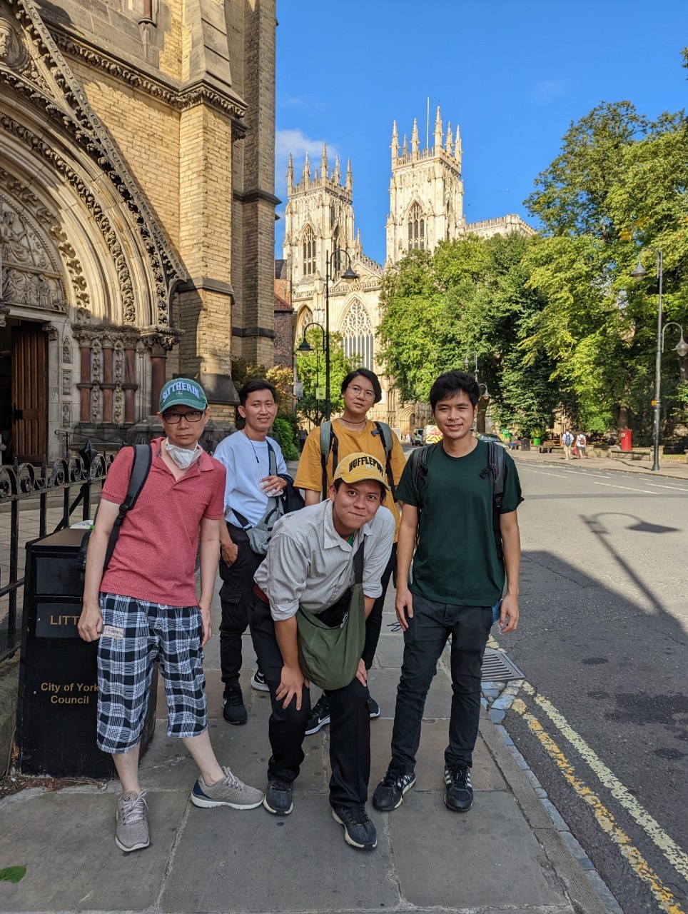 Group photo in York